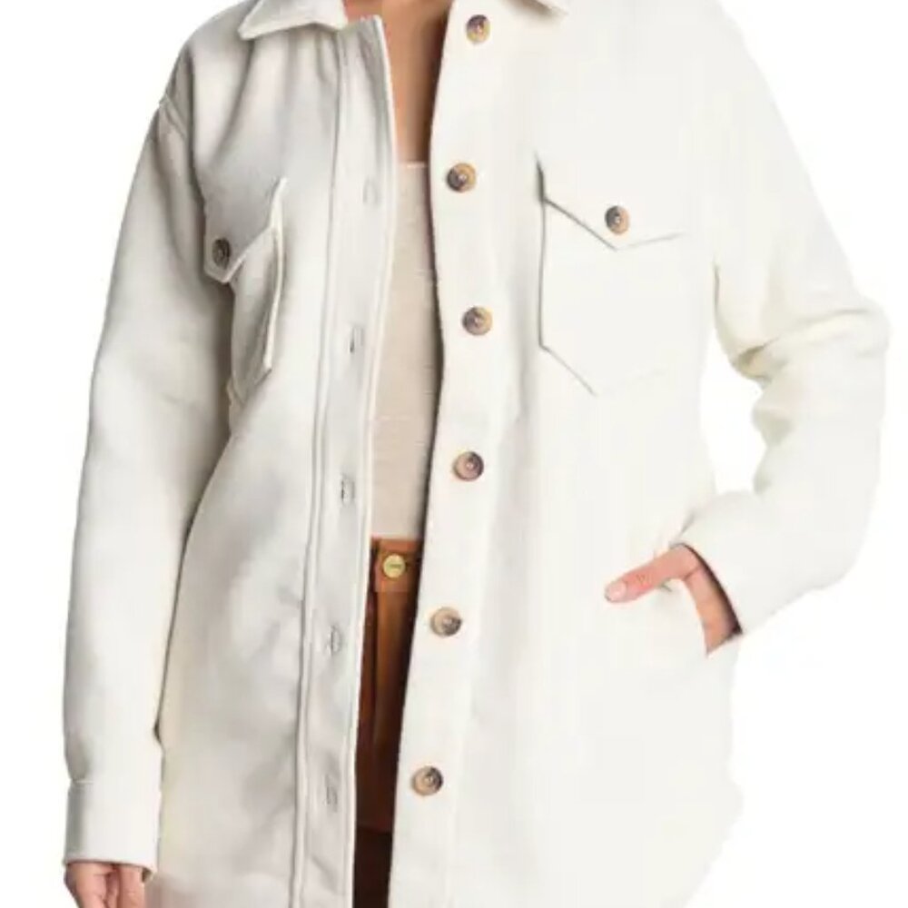 RDI Textured Knit Shirt Jacket